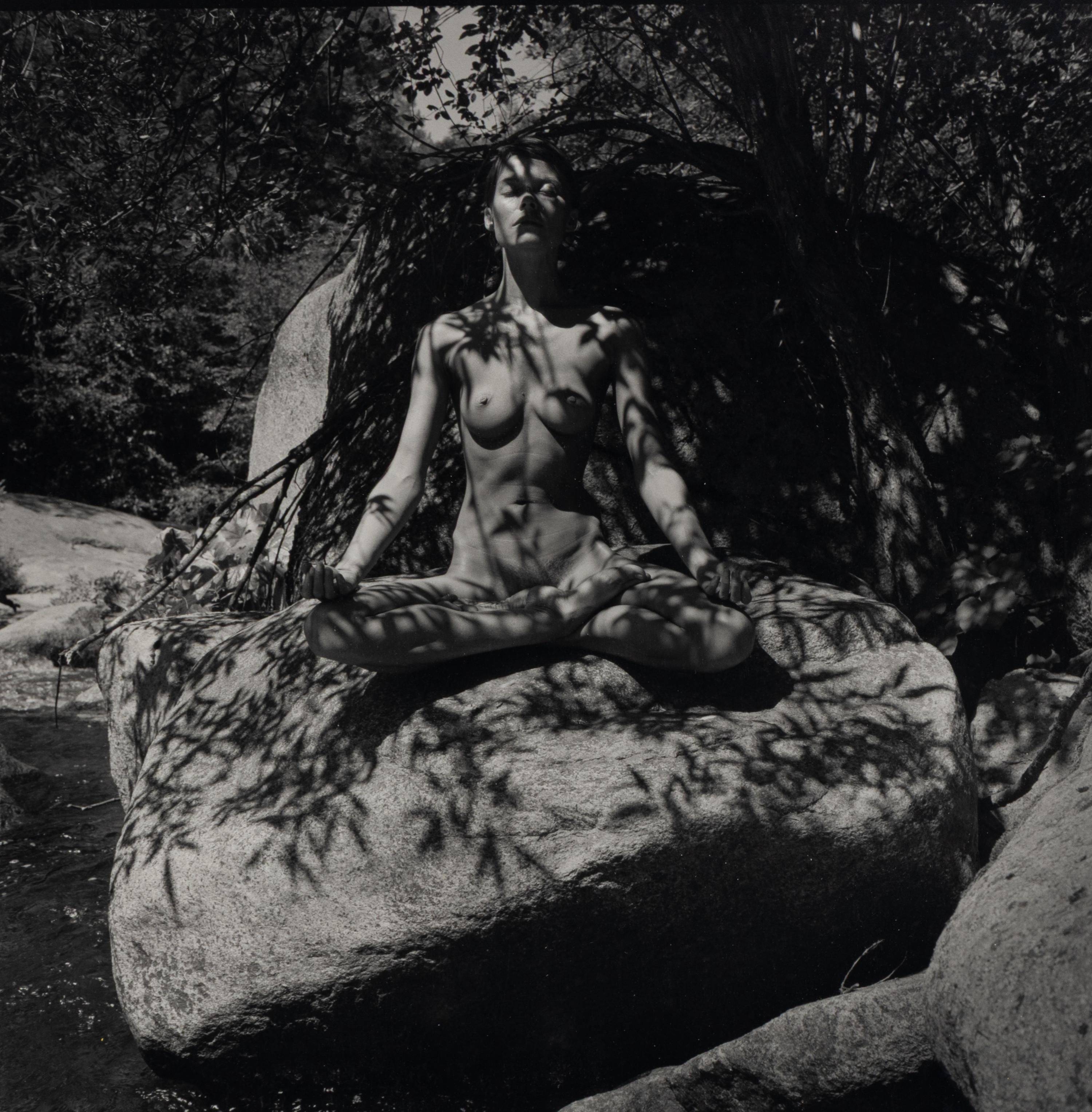 Untitled (Twinka Under Tree Shadow, Yosemite) , 1975