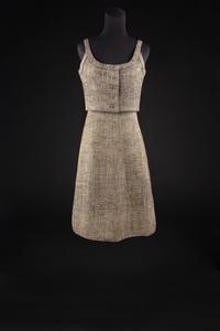 Christian Dior by Yves Saint Laurent Haute Couture Ensemble, Spring/Summer 1958 — Worn by Dame Olivia de Havilland to the opening of Proud Rebel, May 1958.