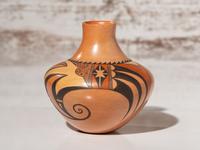 Polychrome Pottery Vase