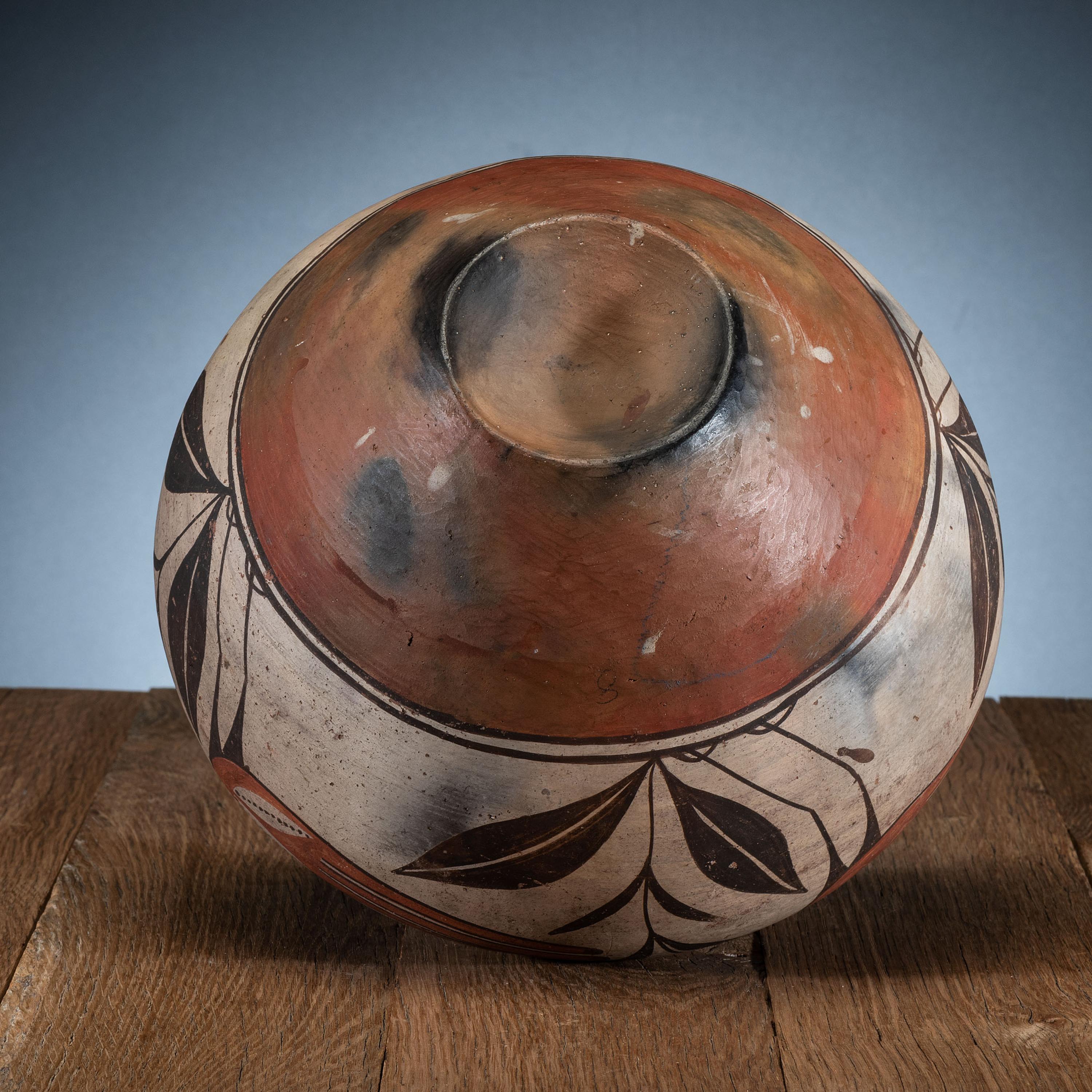 Zia Polychrome Pottery Olla
