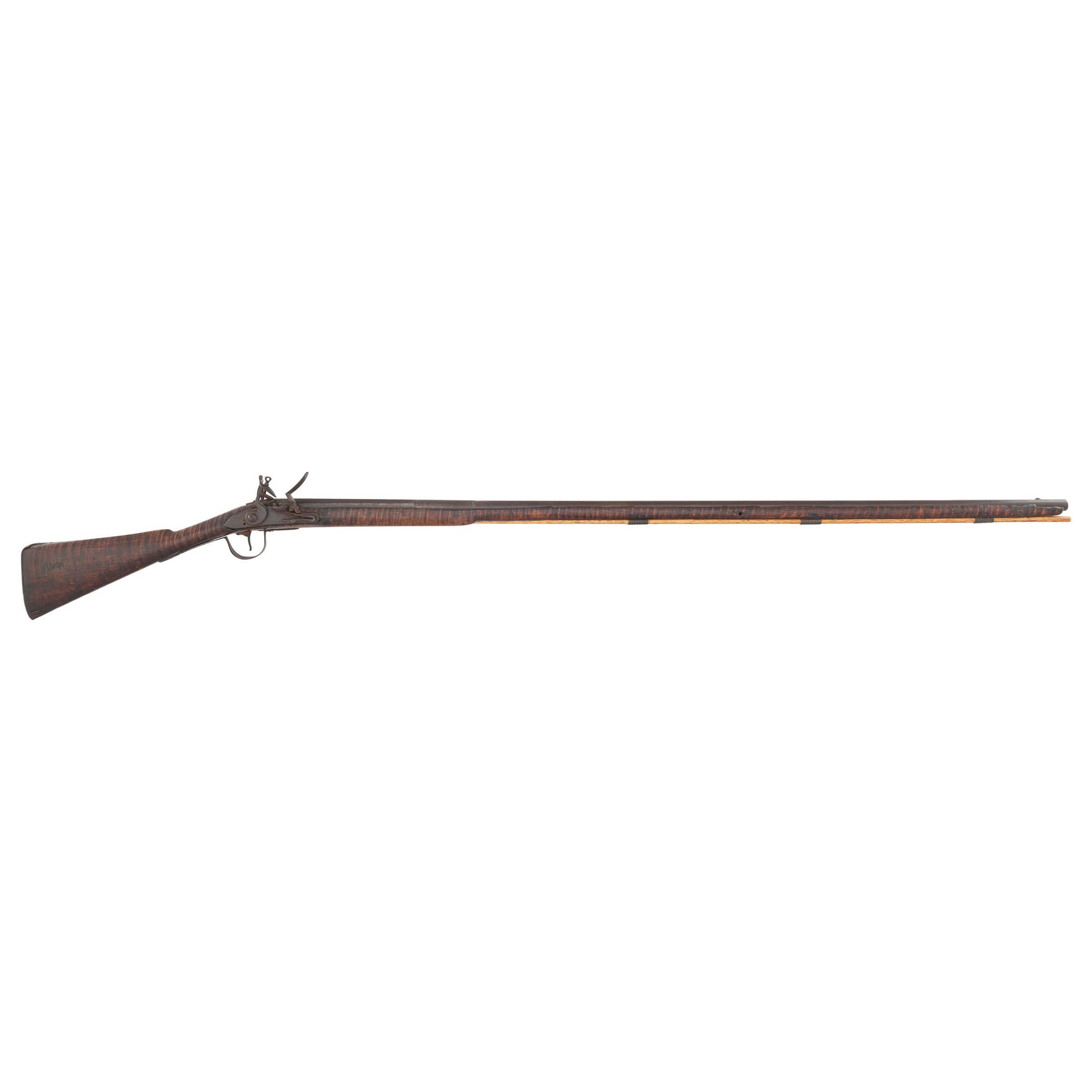 Early Full-Stock Flintlock Trade Gun