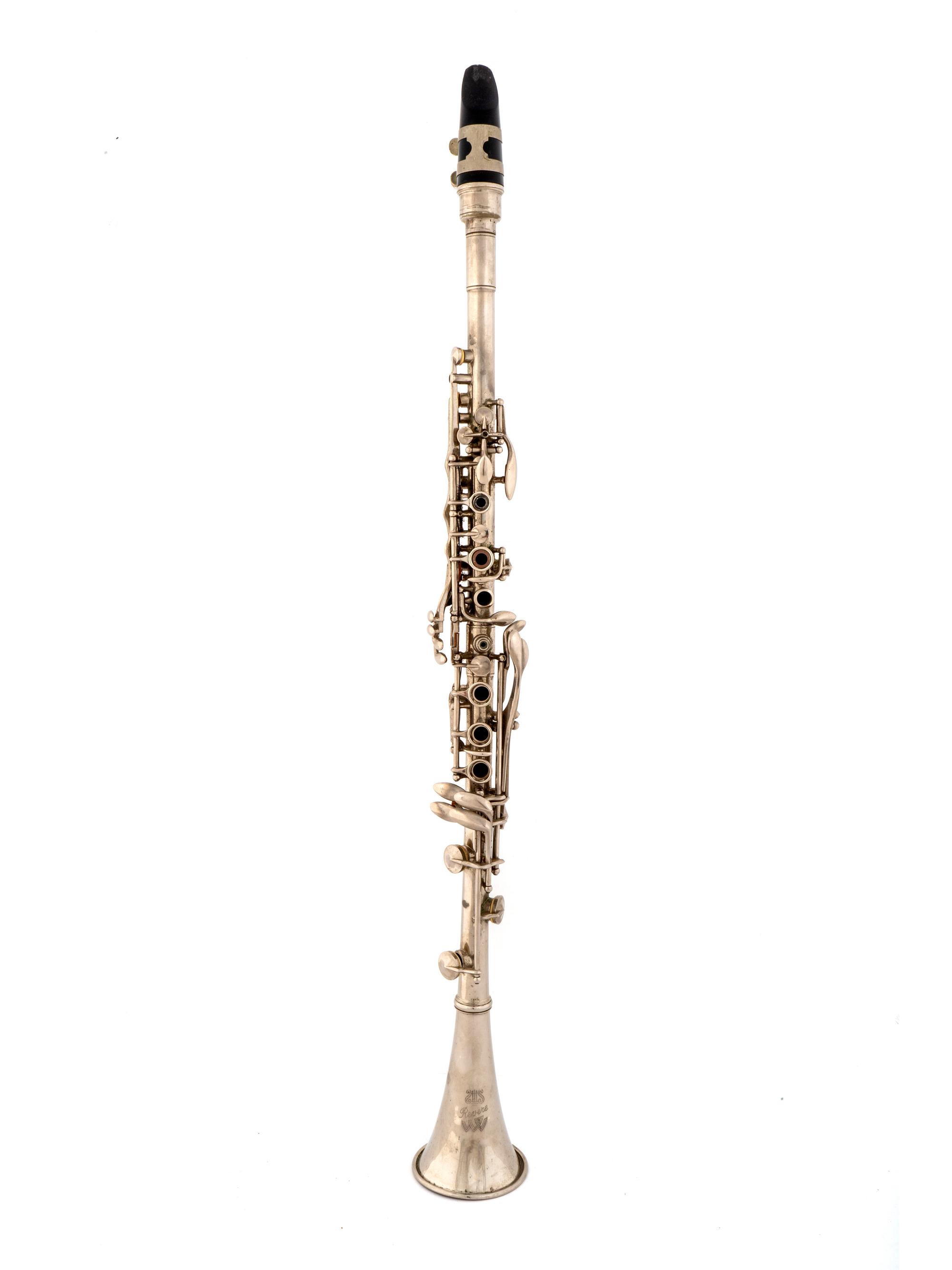 A Revere Silver Nickel Clarinet — EARLY 20TH CENTURY