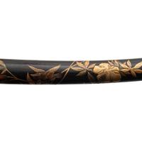 Mumei Japanese Wakizashi Attributed to Fujishima with Origami