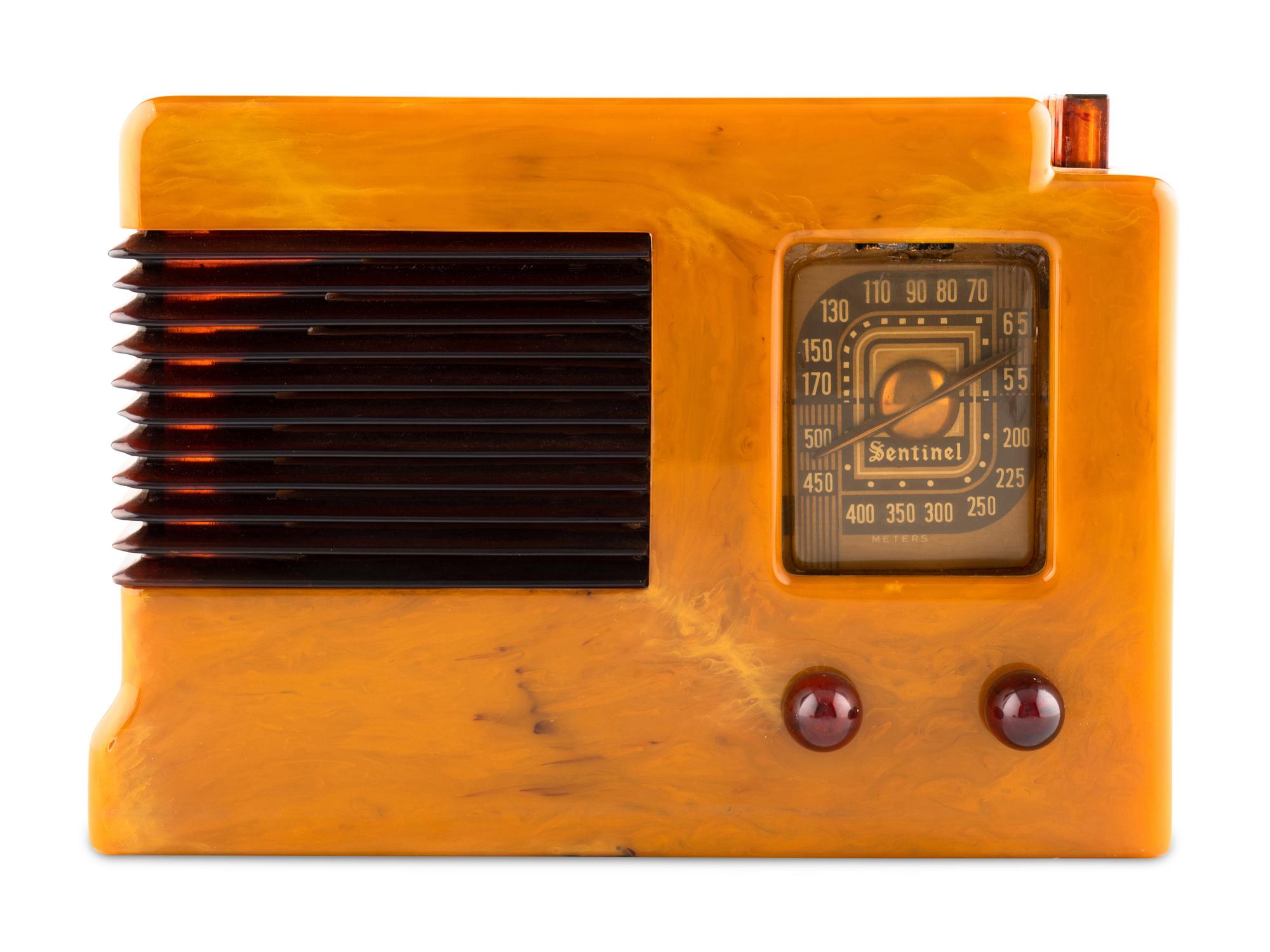 A Sentinel 195ULTA Pushbutton Radio