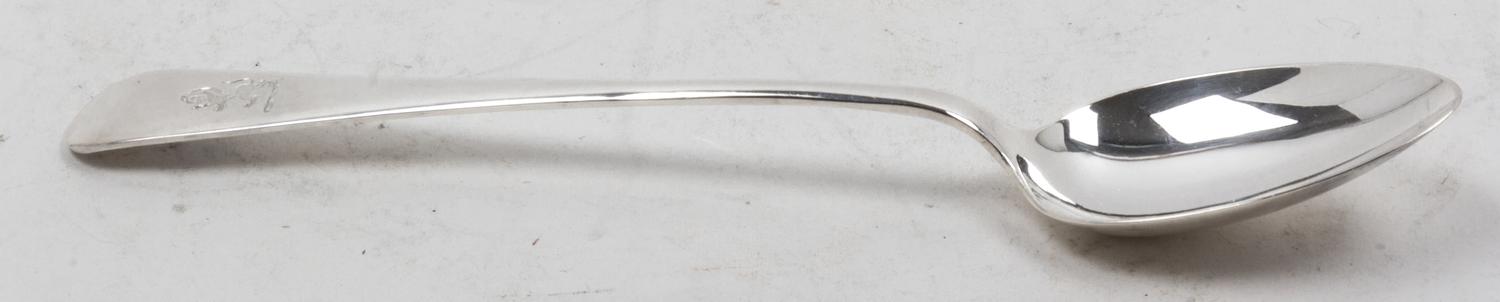 An English Silver-Plate Stuffing Spoon, Cooper Bros., Sheffield,
