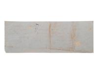 [SLAVERY & ABOLITION]. Manuscript bill of sale for an elderly enslaved man named Plenty, sold for 10 dollars. Charleston, [SC], 23 November 1855.