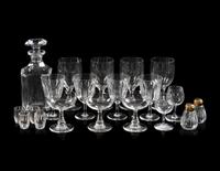A Collection of Baccarat Stemware