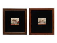 A Pair of Italian Micromosaic Plaques