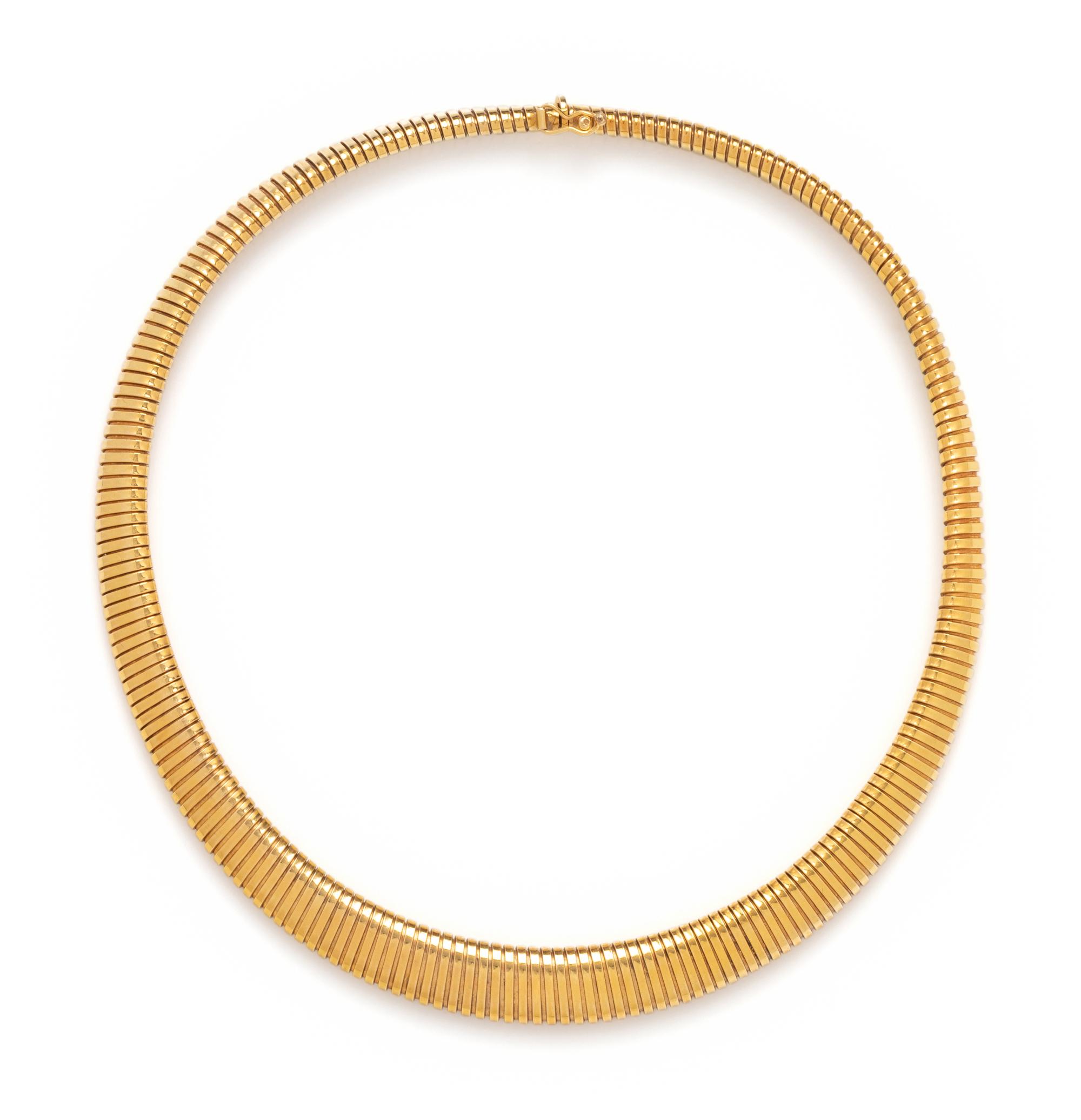 YELLOW GOLD NECKLACE