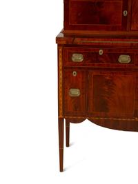 A Federal Inlaid Mahogany Writing Desk — 19th Century