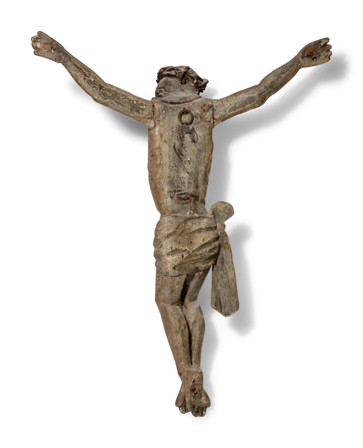 A South Tyrolean Carved and Painted Corpus Christi