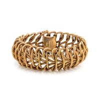 TIFFANY & CO., YELLOW GOLD BRACELET