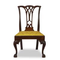 Chippendale carved mahogany side chair Philadelphia, PA, circa 1770