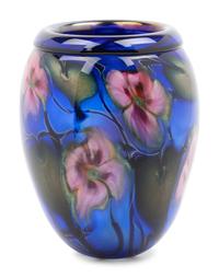 A Charles Lotton Glass Vase