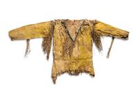 Southern Plains Child's Beaded Hide Shirt