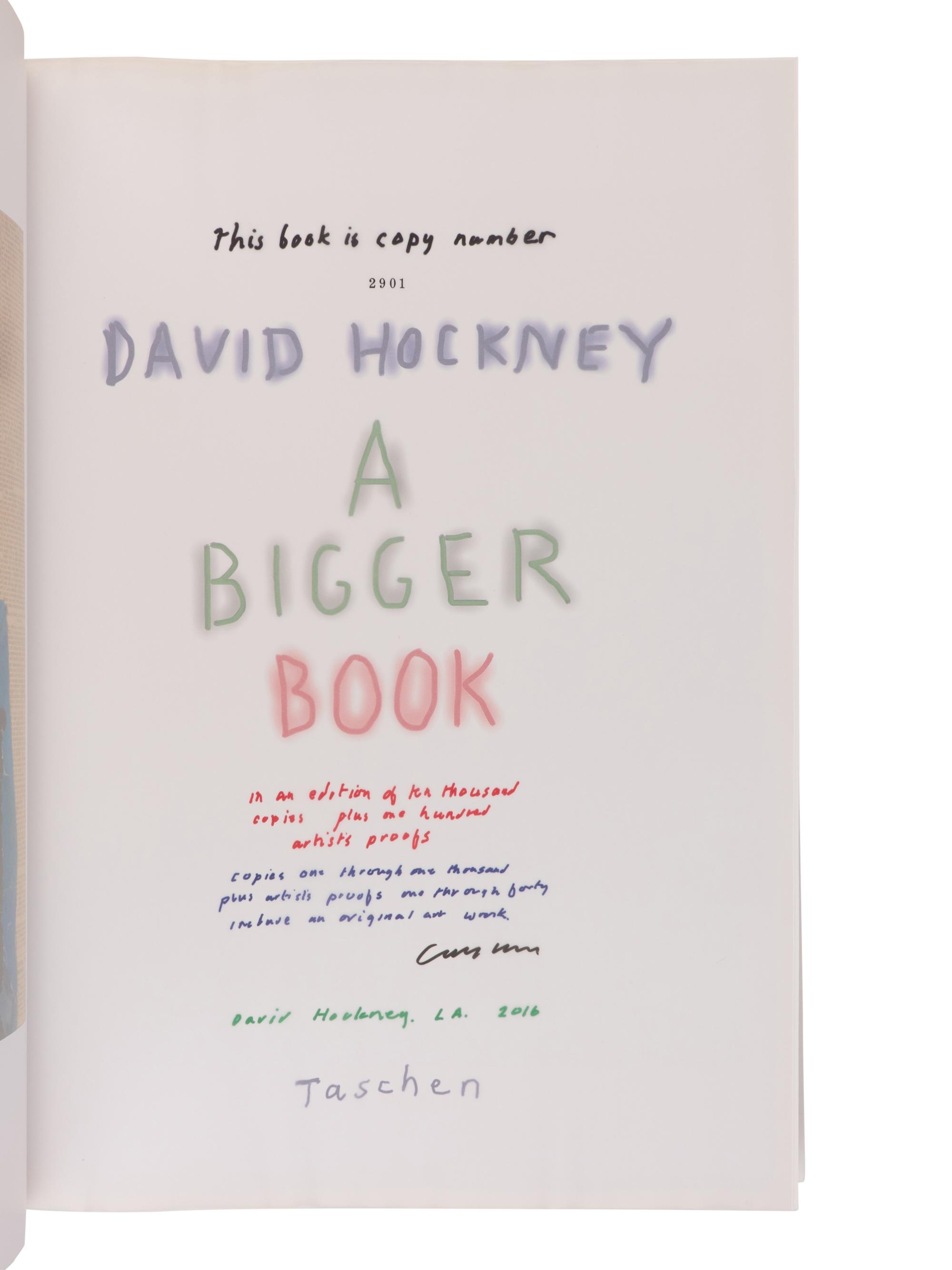 [Art] Hockney, David. A Bigger Book