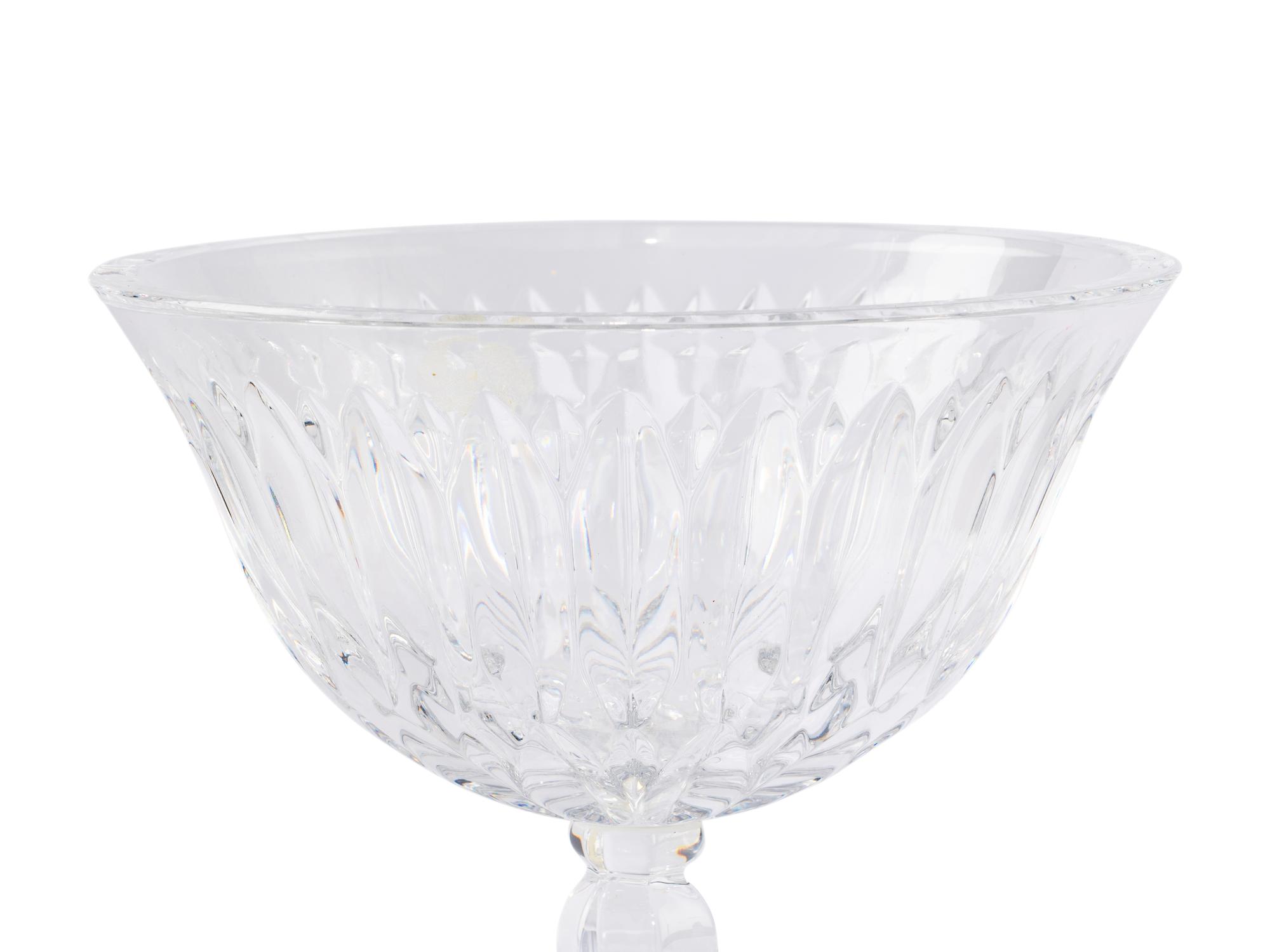 A Glass Pedestal Bowl