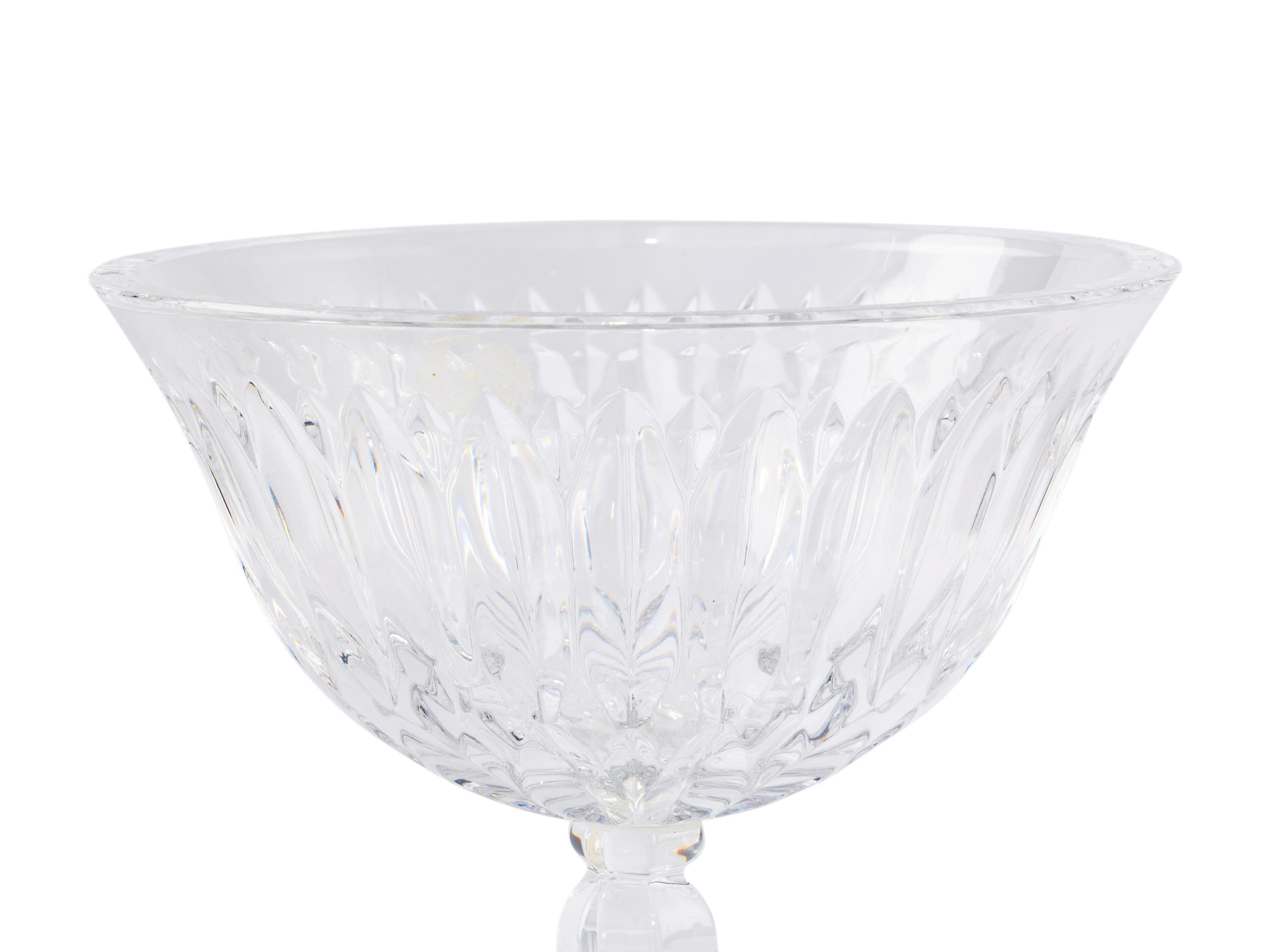 A Glass Pedestal Bowl