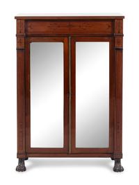 A Victorian Marquetry Cabinet