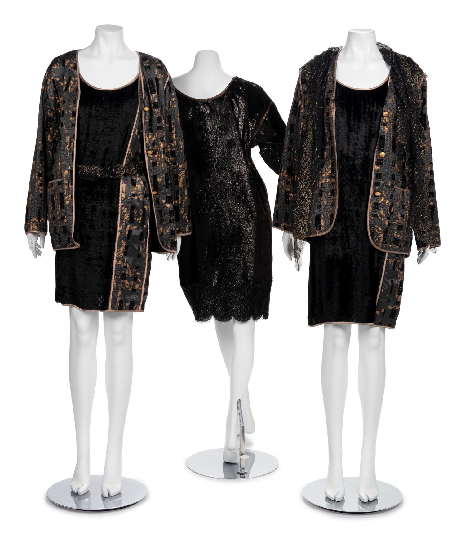 Three Geoffrey Beene Dresses, 1980-90s