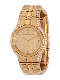 VACHERON & CONSTANTIN, 18K YELLOW GOLD AND DIAMOND 'PHIDIAS' WRISTWATCH