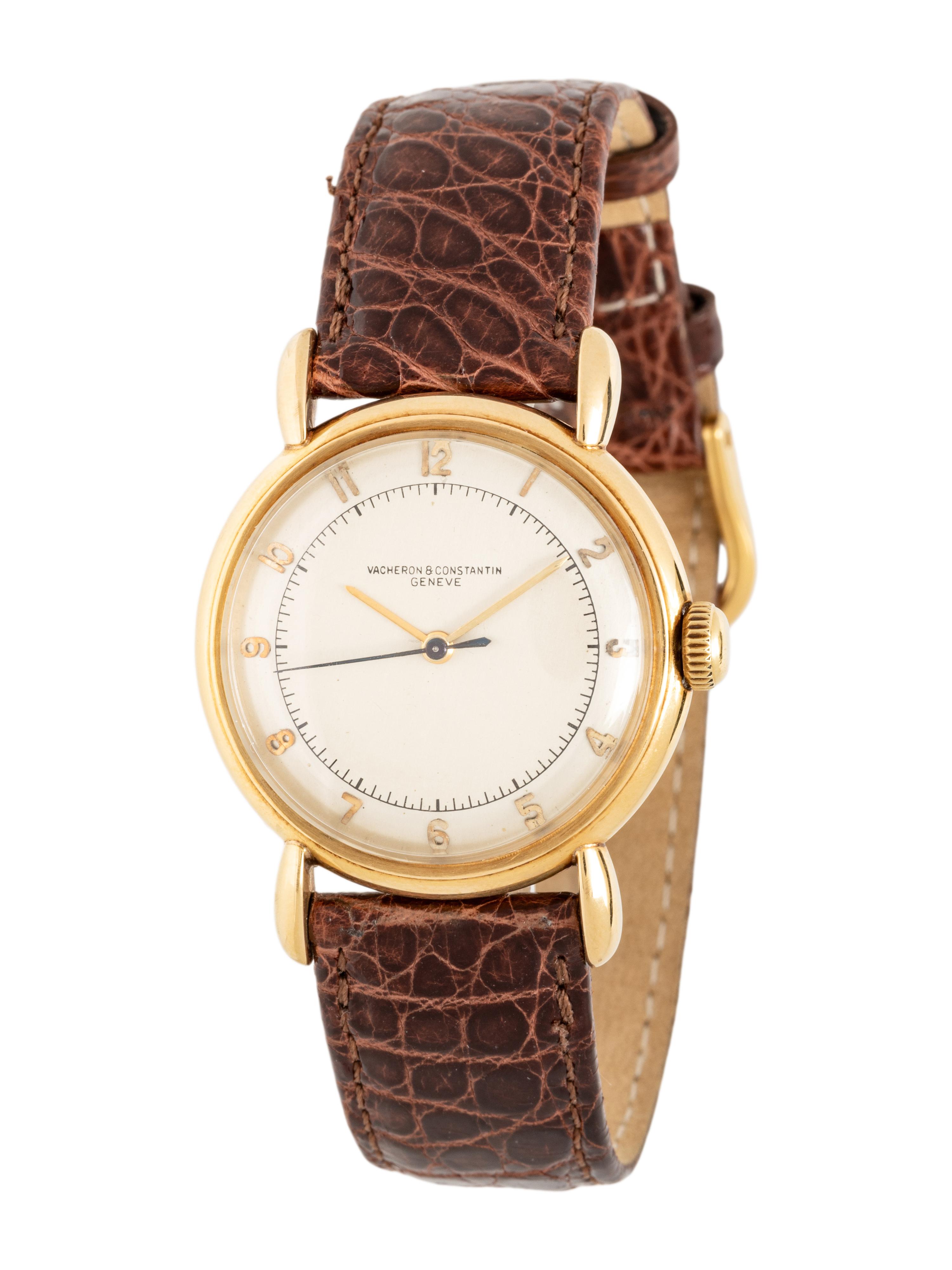 VACHERON & CONSTANTIN, 18K YELLOW GOLD WATCH
