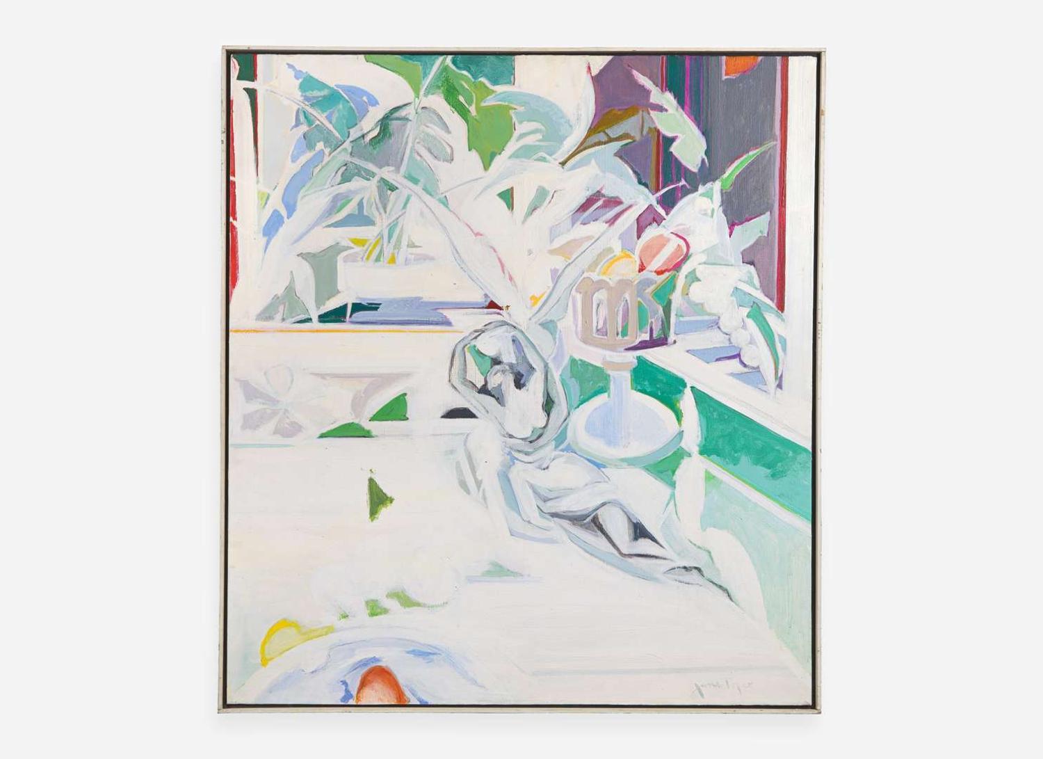 Jane Piper (American, 1916-1991), Still Life with a Copy of Canova’s ‘Psyche Revived by Love's Kiss, 1793,’ No. 2