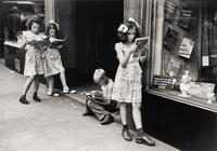 Ruth Orkin (1921-1985) Comic Book Readers, West Village, New York City, 1948