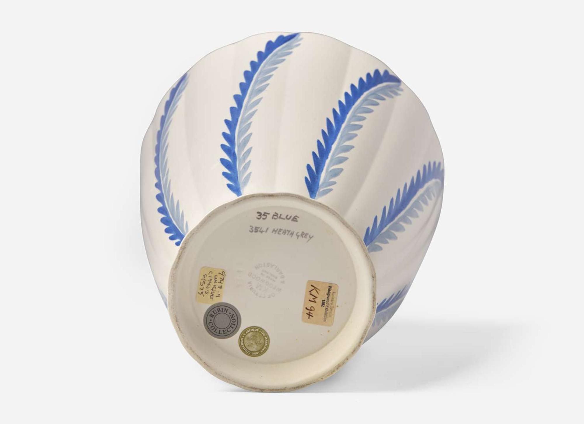 A Wedgwood Keith Murray Designed Moonstone Glazed Vase, UK, 1930s