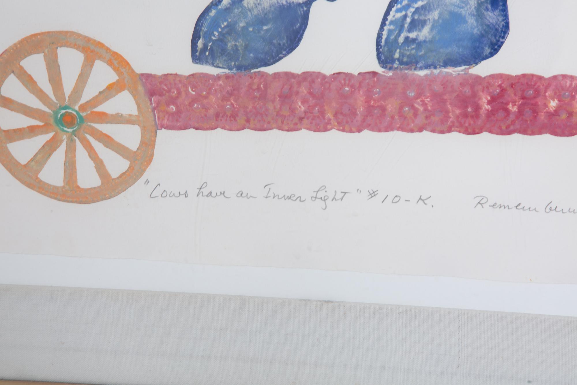 A Group of Six Color Lithographs by Ford Ruthling (American, 1933-2015)