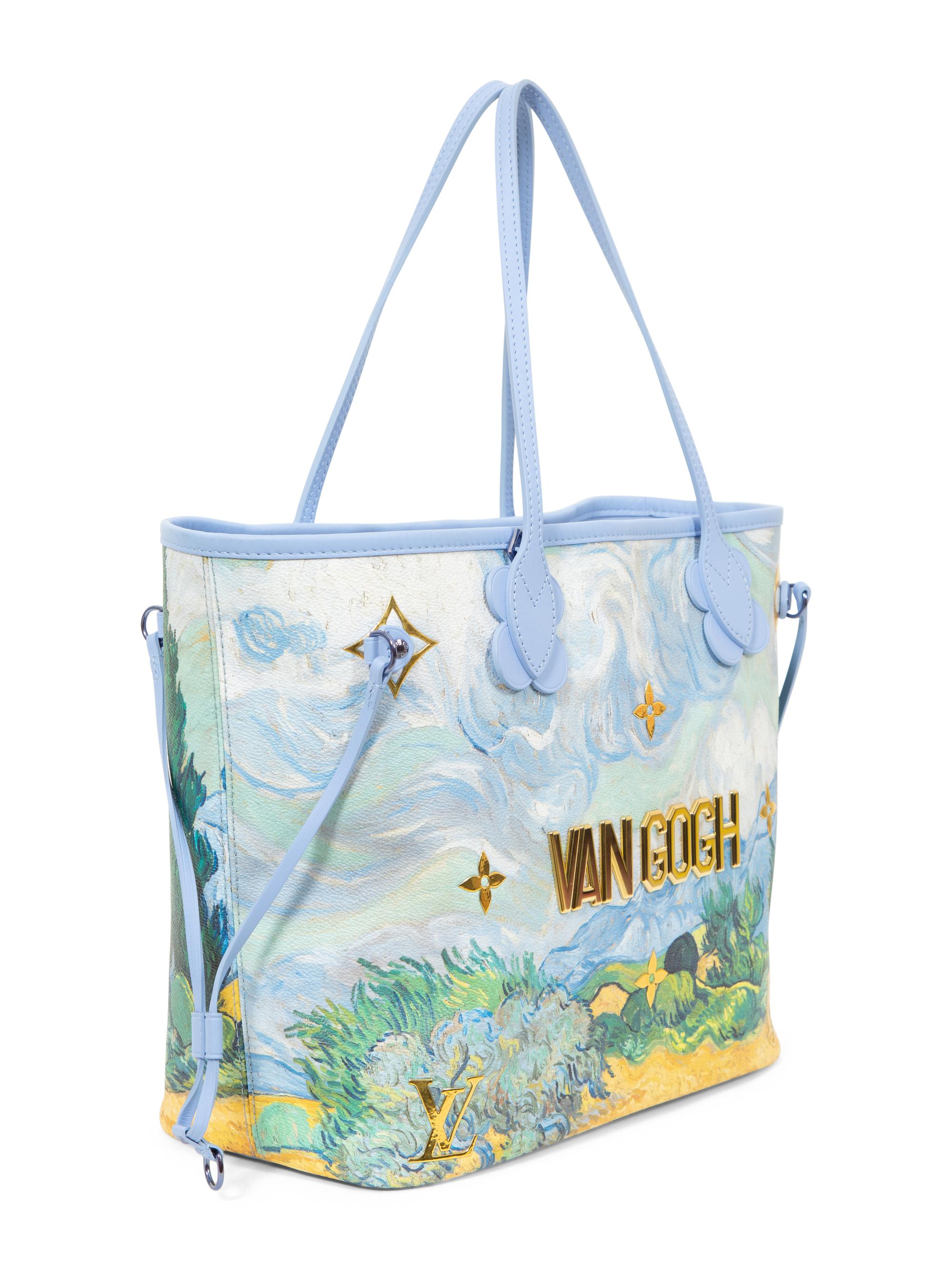 Louis Vuitton x Jeff Koons Van Gogh Neverfull MM Tote with Pochette, 2017