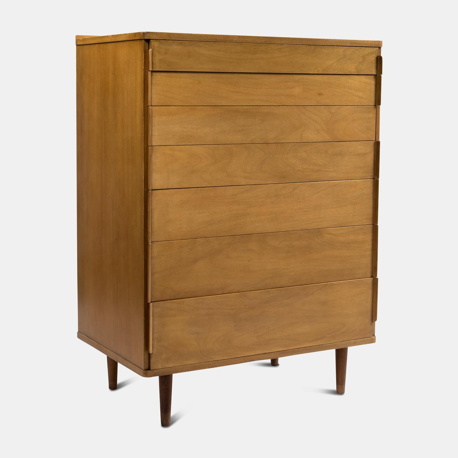 High Chest of Drawers, model 5273A Dunbar, USA