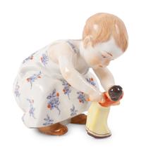 A Meissen Porcelain Figure by Konrad Hentchel