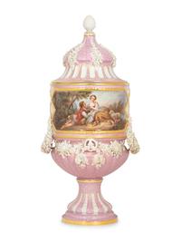 A Sèvres Style Porcelain Urn