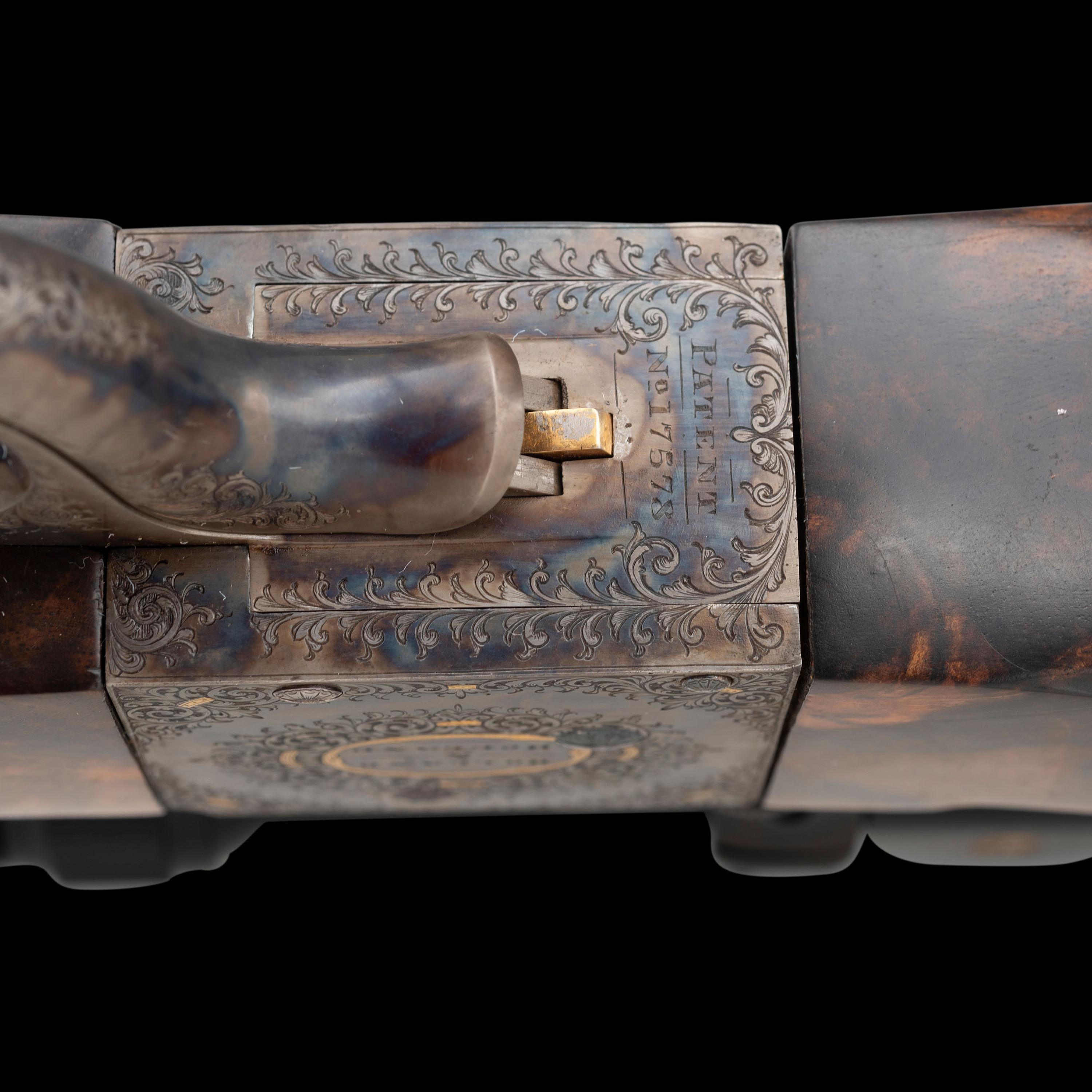 *Holland & Woodward No. 2 Farquharson Pattern Rifle in .303 British Restored by Heilman and Hensley with Engraving by Terry Wallace