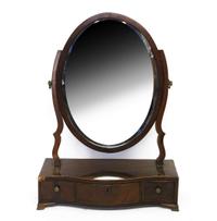 Mahogany shaving stand 19th century