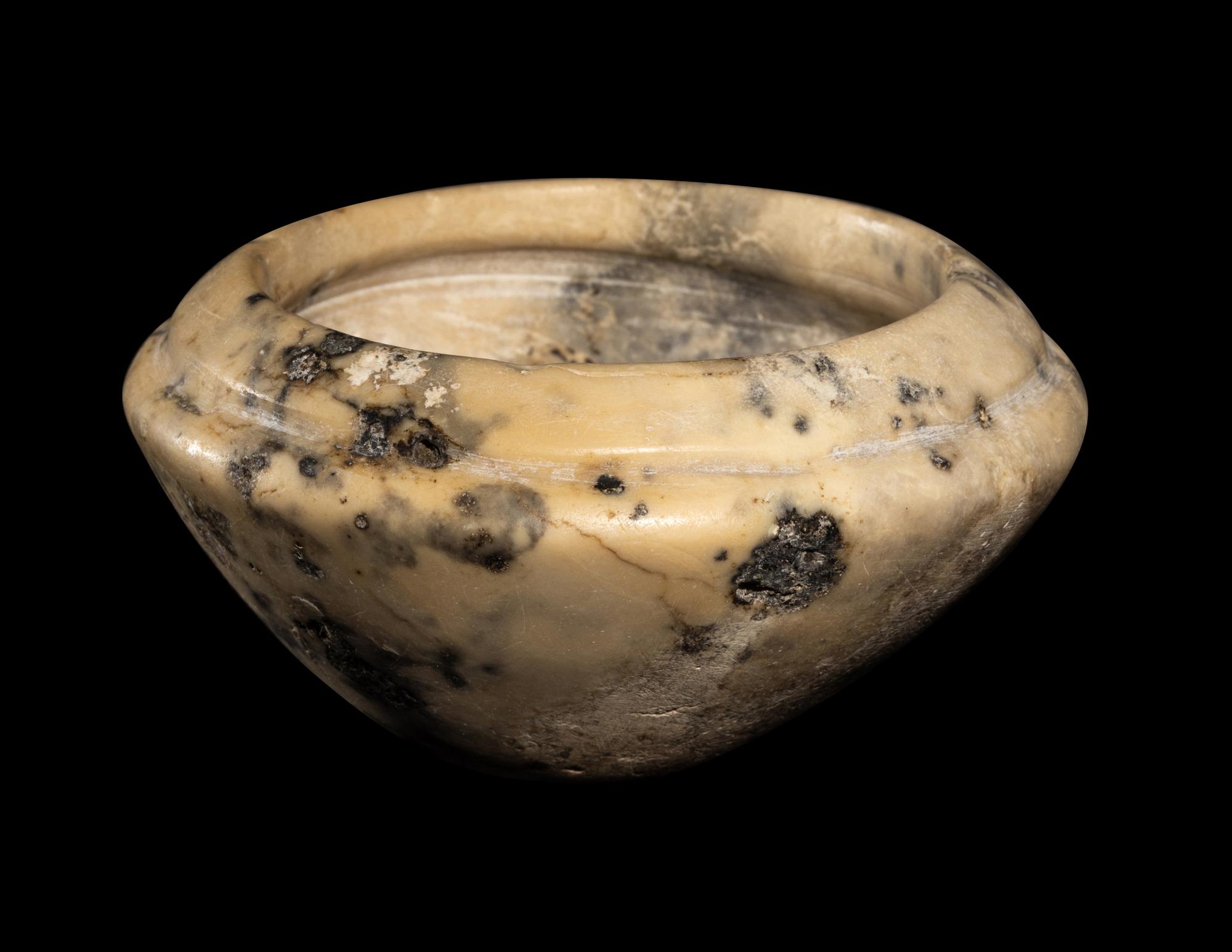 An Egyptian Diorite Bowl