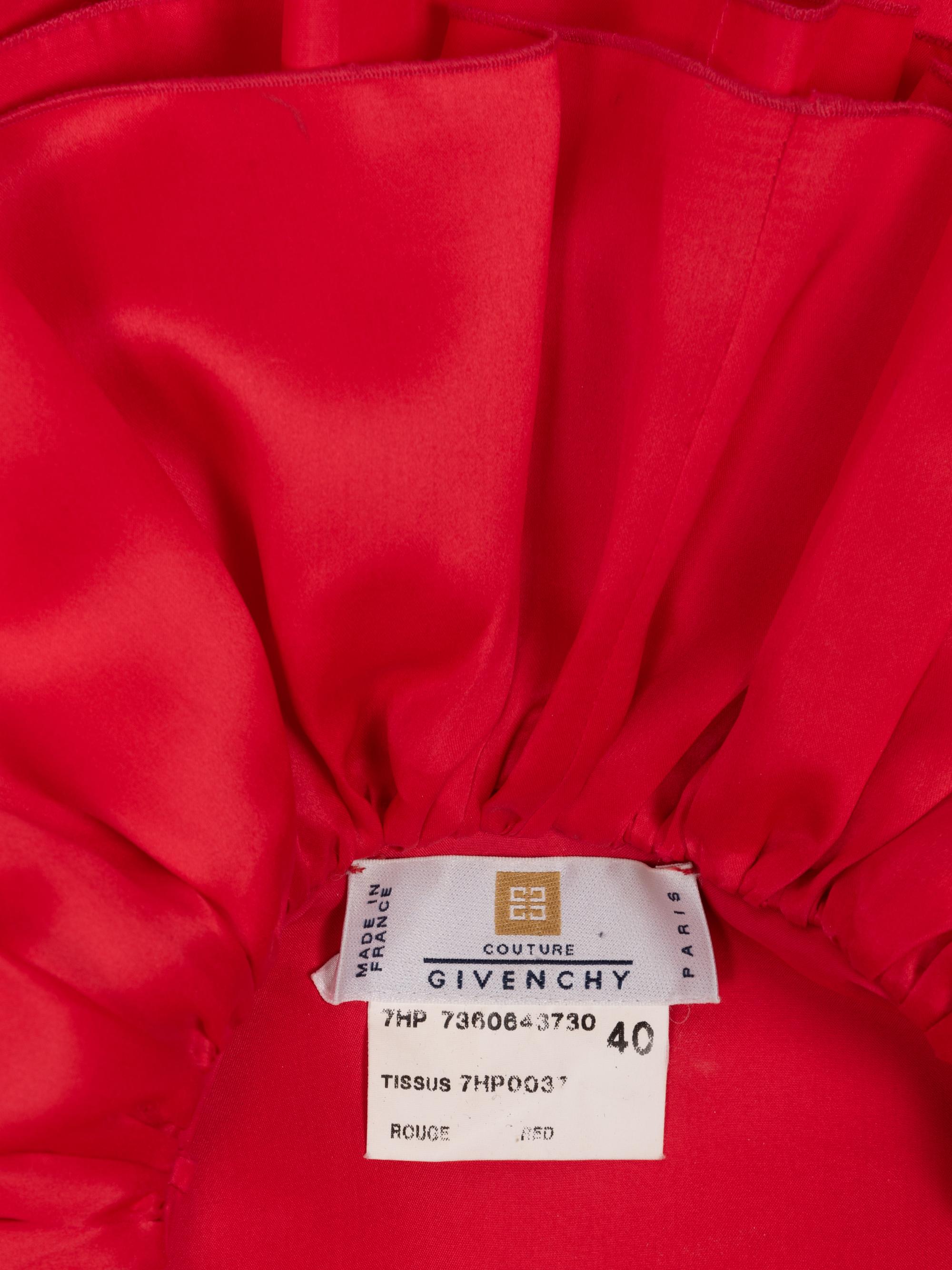 Givenchy Ruffled Blouse, 1990-2000s
