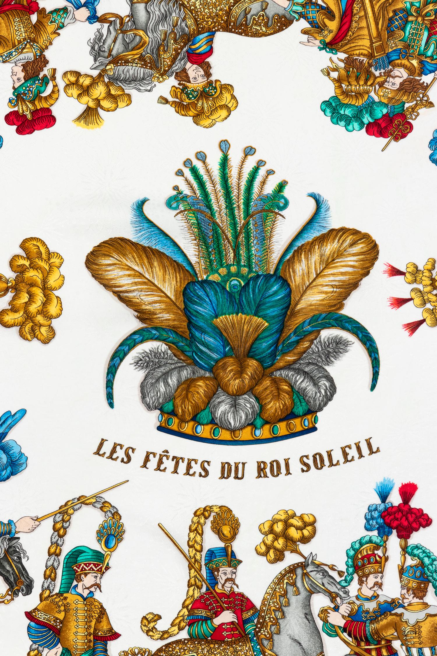 Two Hermès 90cm Silk Scarf, Carré