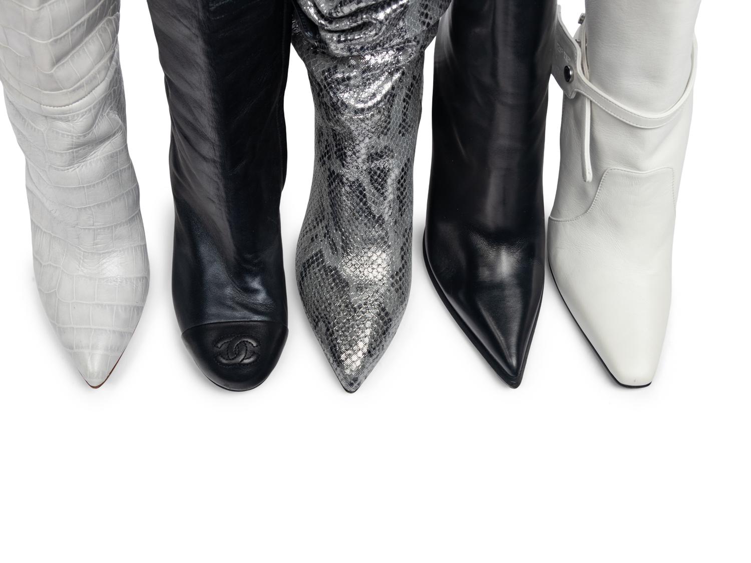 Five Pairs of Designer Boots
