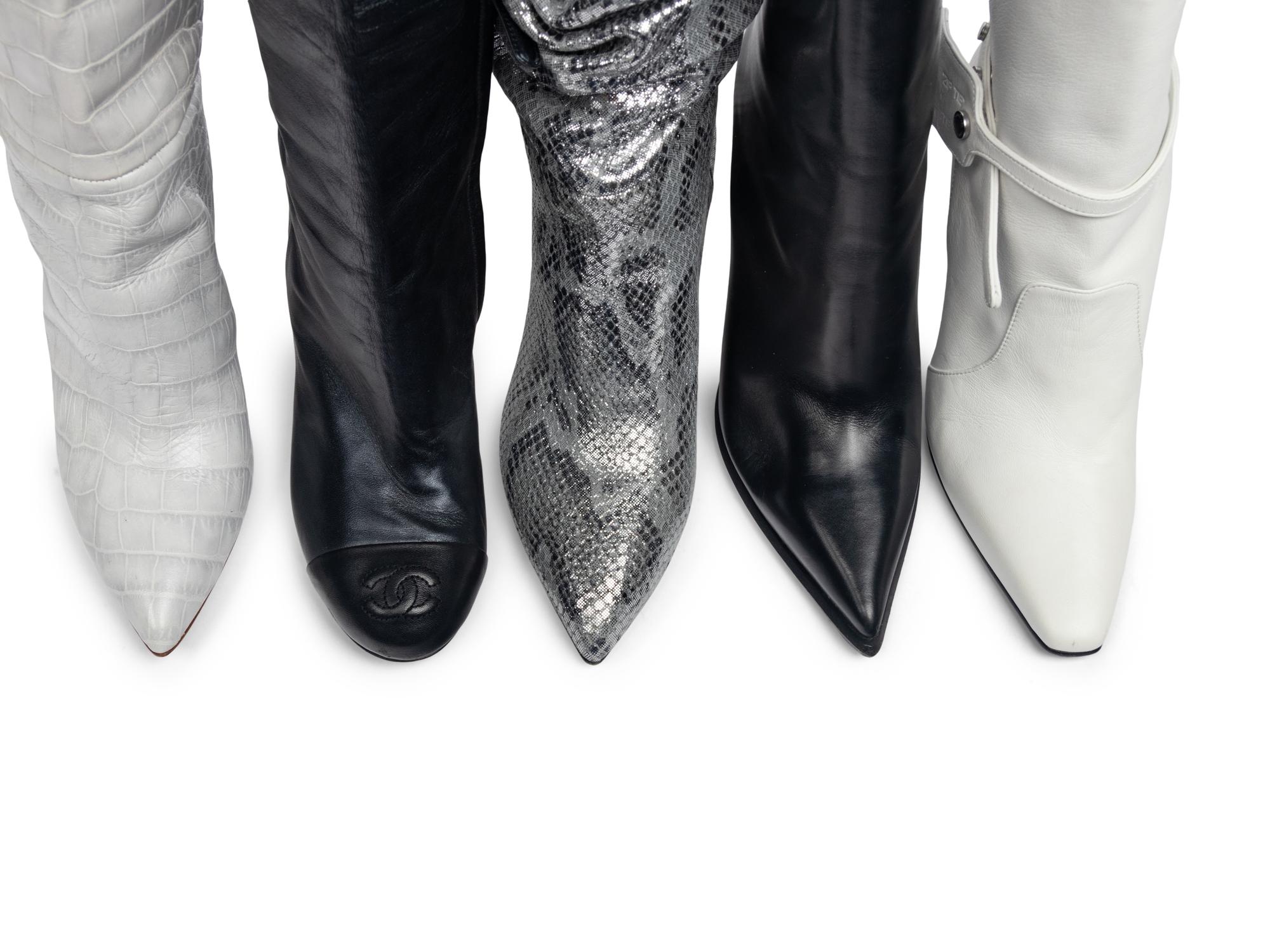 Five Pairs of Designer Boots