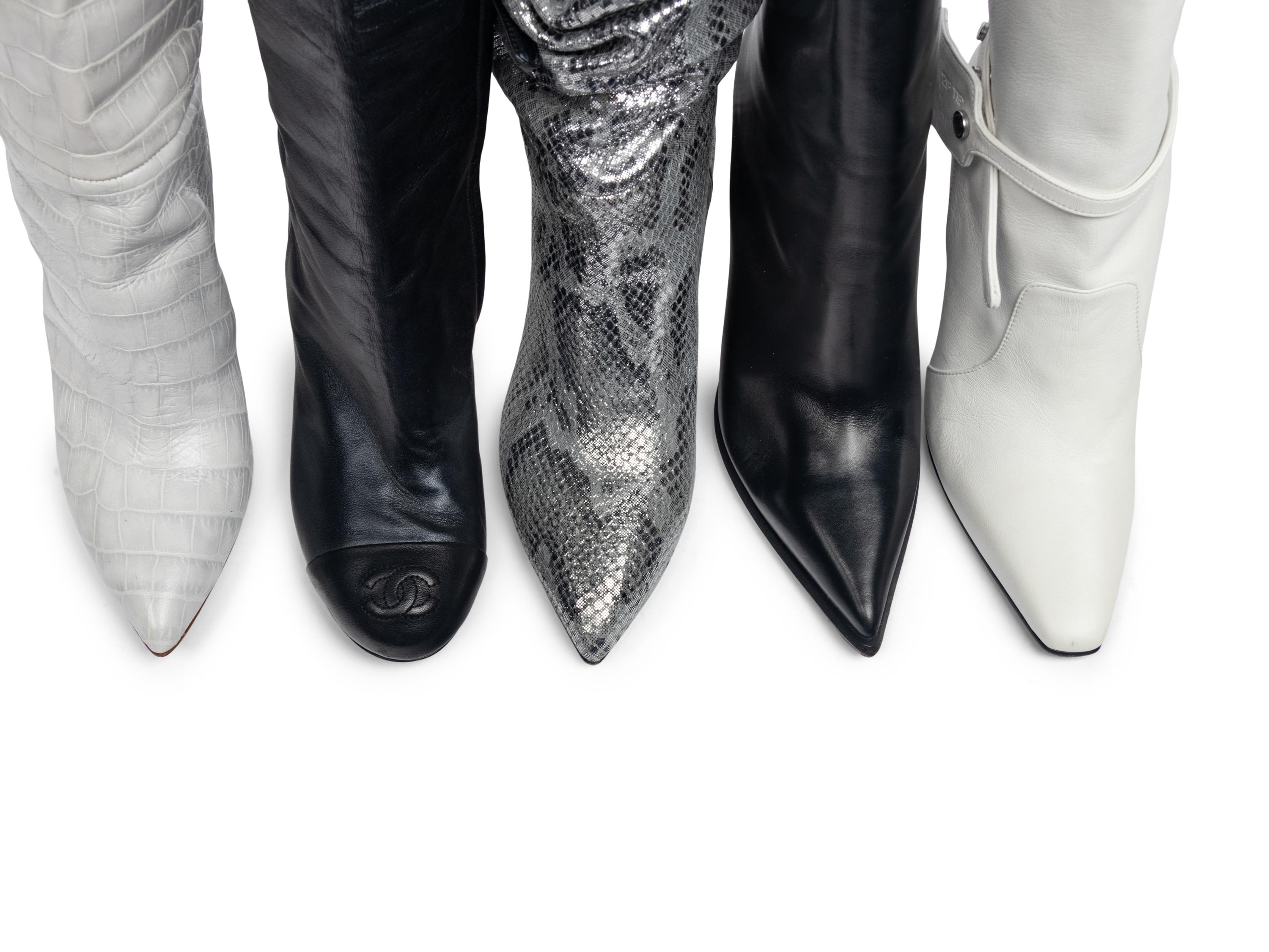 Five Pairs of Designer Boots