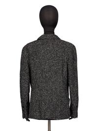 Chanel, Eyelash Tweed Jacket with Camellia Pins