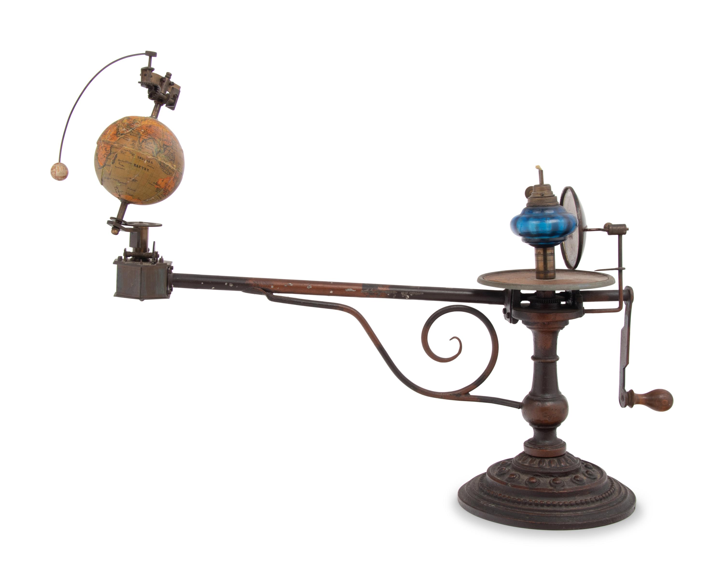 A Continental Tellurium with 3-Inch Globe