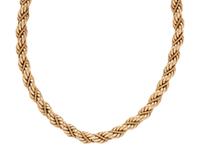 YELLOW GOLD NECKLACE