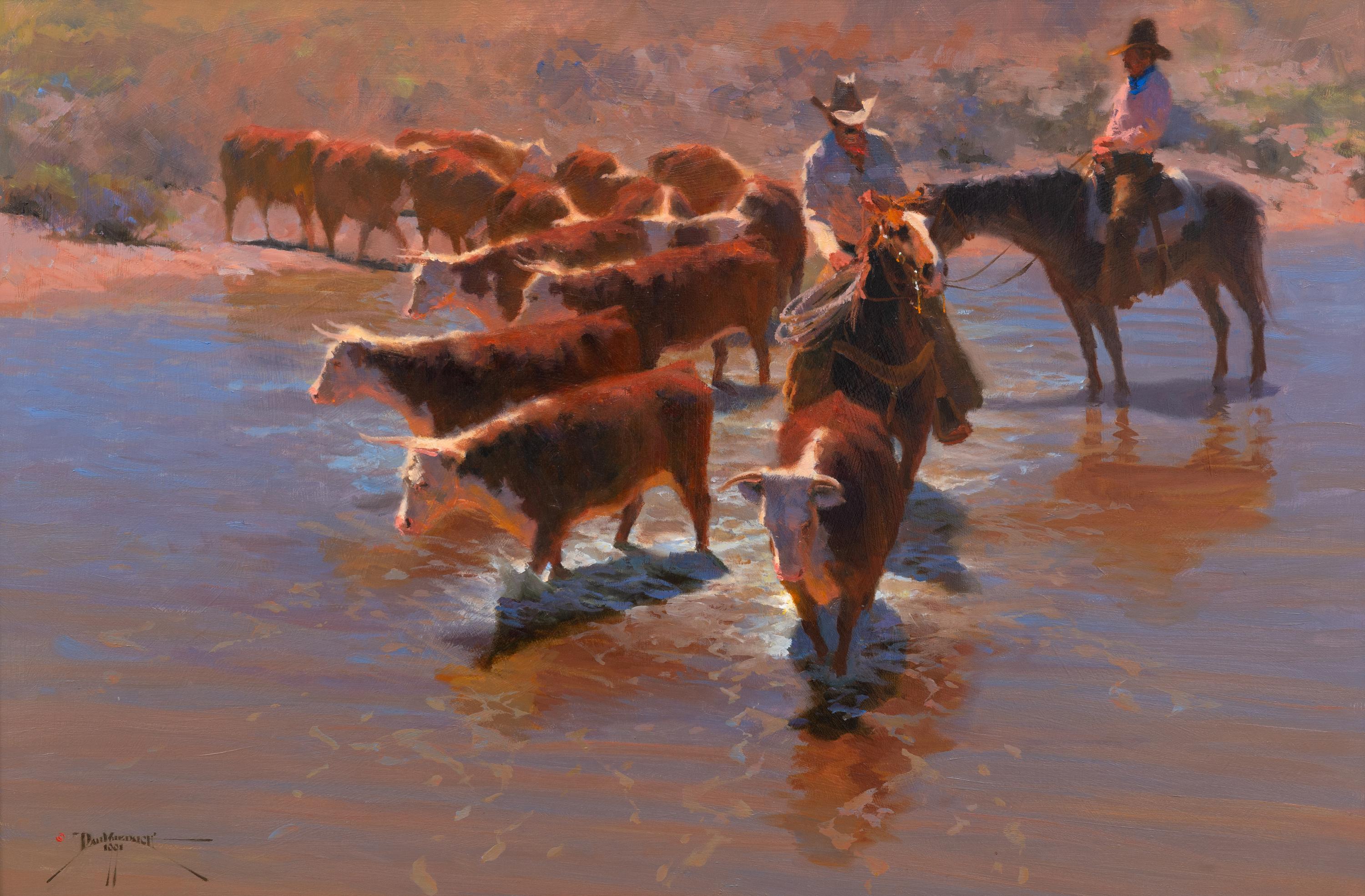 Dan Mieduch (American, b. 1947) — The Salt River Social Club, 1991