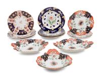 A Group of English Ironstone and Porcelain Table Wares