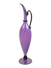 Glass Goose Beak Pitcher