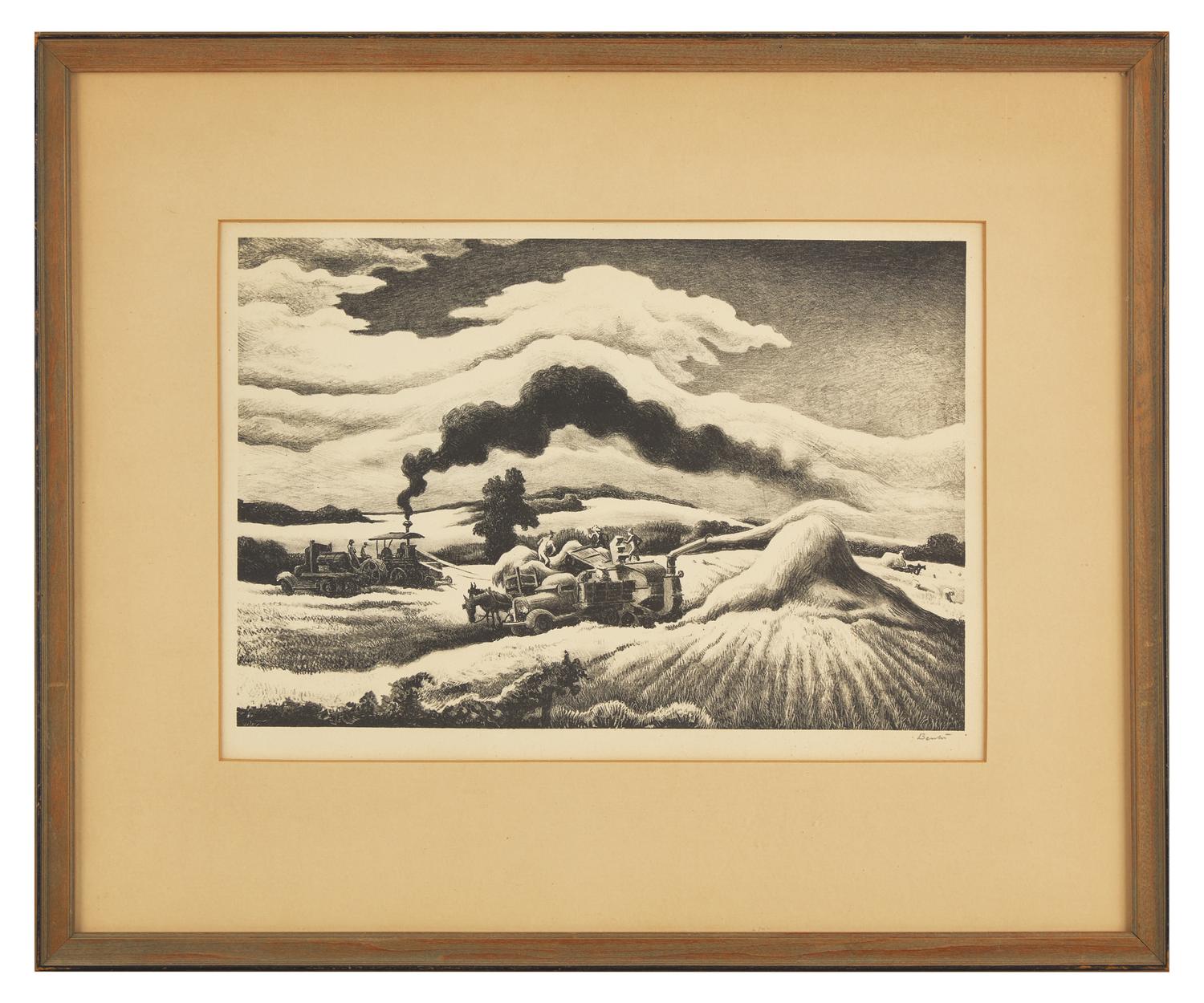 Threshing , 1941
