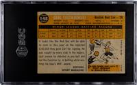 A 1960 Topps Carl Yastrzemski Rookie Baseball Card No. 148 (SGC 4 VG-EX)